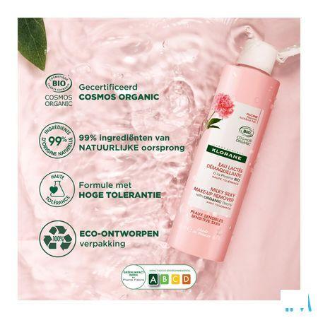 Klorane Gezicht Melkachtig Rein.Water Pioen. 200 ml