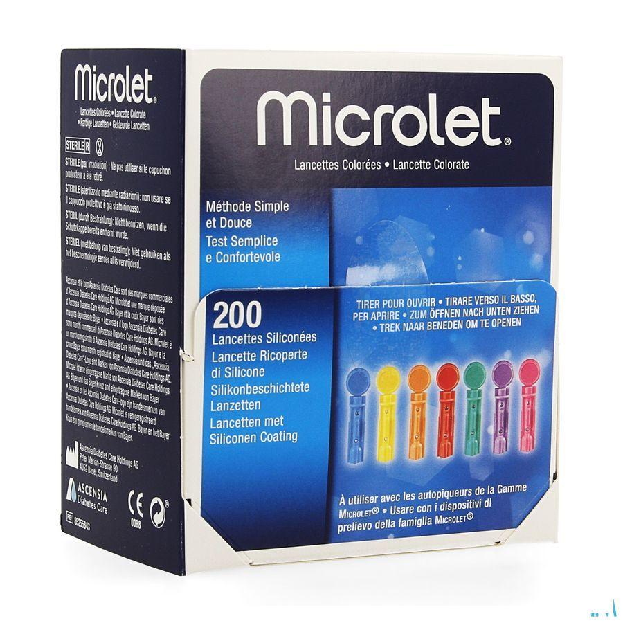 Microlet Lancettes Ster Couleur 200