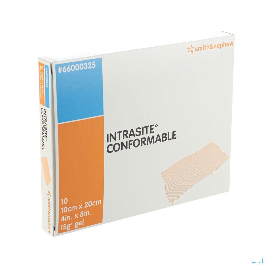 Intrasite Confor. Kp + gel 10x20cm 10 66000325  -  Smith Nephew