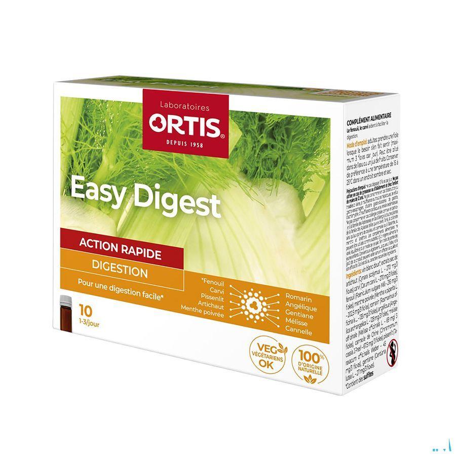 Ortis Easy Digest Shots 10 x 15 ml