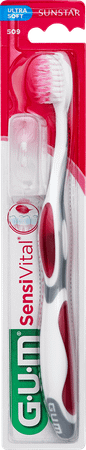 Gum Tandenborstel Sensivtal Compact Ultra Soft + cap 509
