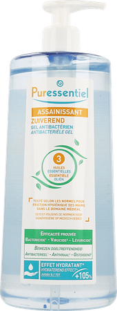 Puressentiel Assainissant Gel Anti bact 1l  -  Puressentiel