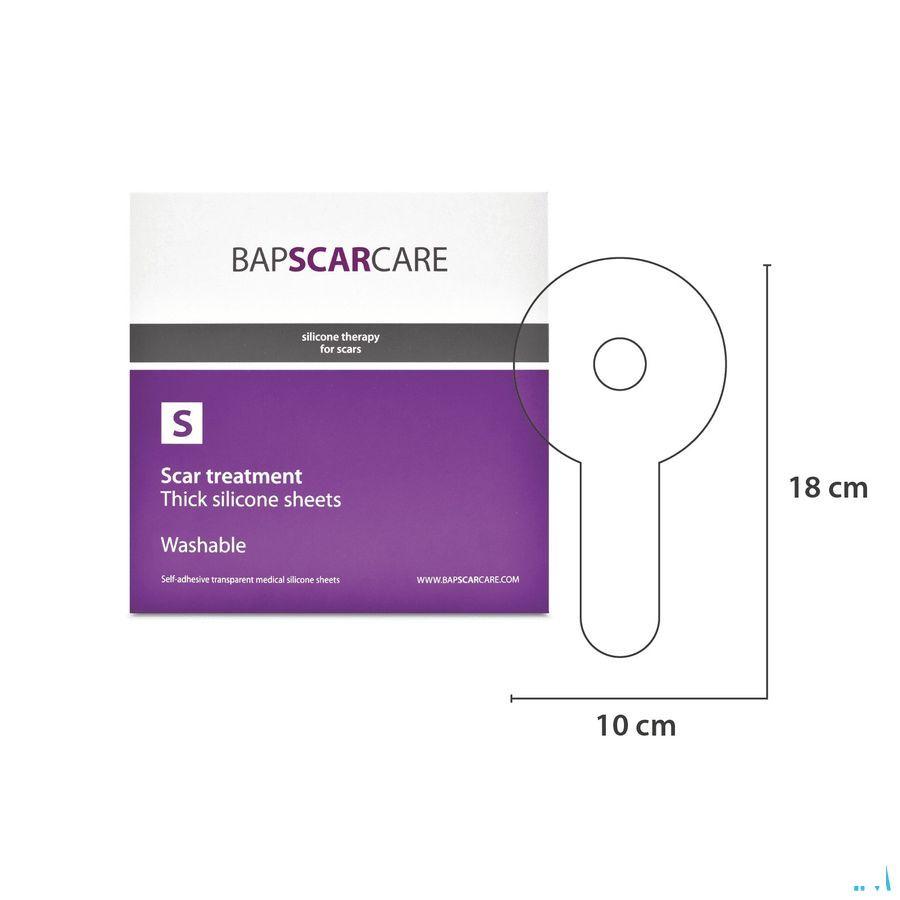 Bap Scar Care S SilicoonVerband Adh Diam.10 x 18 2 Paar