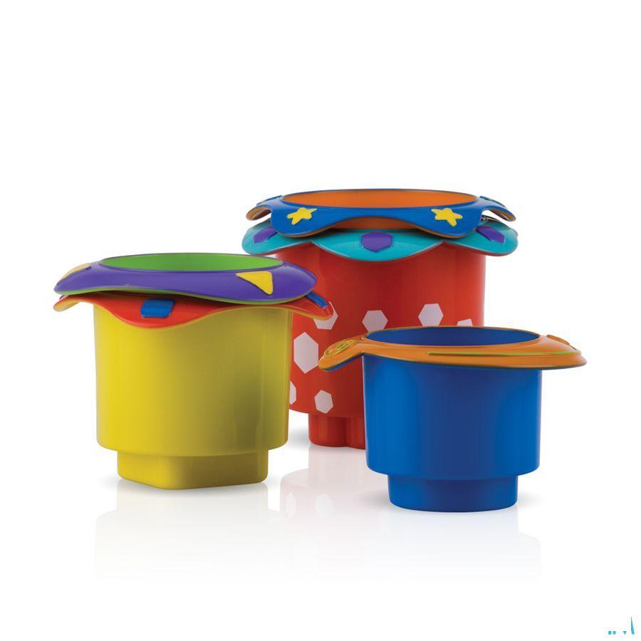 Nuby Stapelbekers - 6m +   -  New Valmar