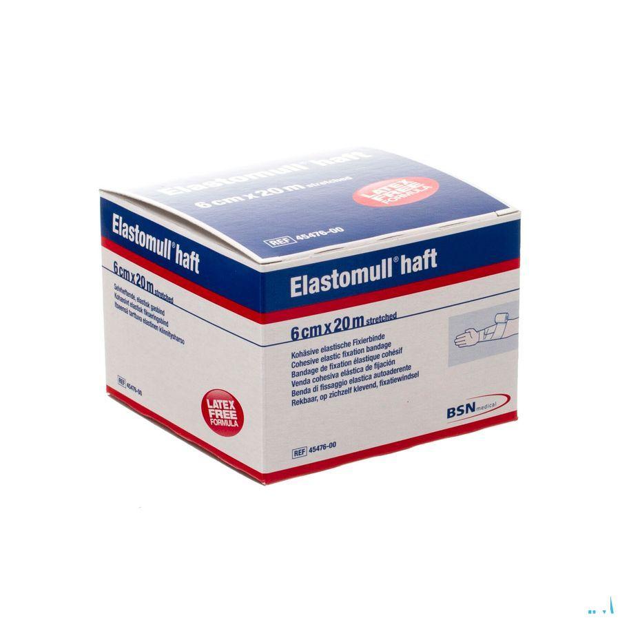 Elastomull Haft Latexvrij 6cm x 20m 4547600