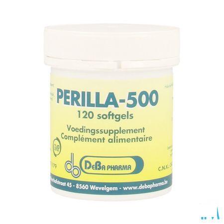 Perilla 500 Softgels 120  -  Deba Pharma