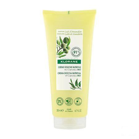 Klorane Lichaam DoucheCreme Amandelmelk 200 ml