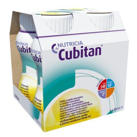 Cubitan Vanille 4x200 ml  -  Nutricia