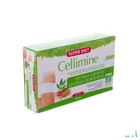 Super Diet Cellimine Vetverbrander Bio Ampullen 20x15 ml  -  Superdiet Laboratoires