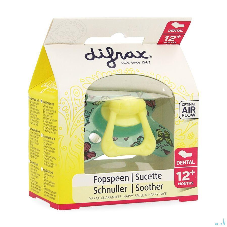 Difrax Sucette Dental Renforcee + 12m 346  -  Difrax