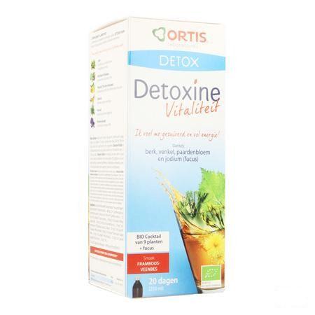 Ortis Detoxine Vitalite Framb.veenbes Fuc.bio250 ml  -  Ortis