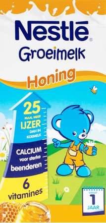 Nestle Groeimelk Honing Poeder 350 gr  -  Nestle