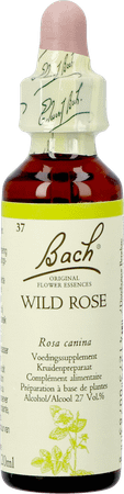 Bach Flower Remedie 37 Wild Rose 20 ml