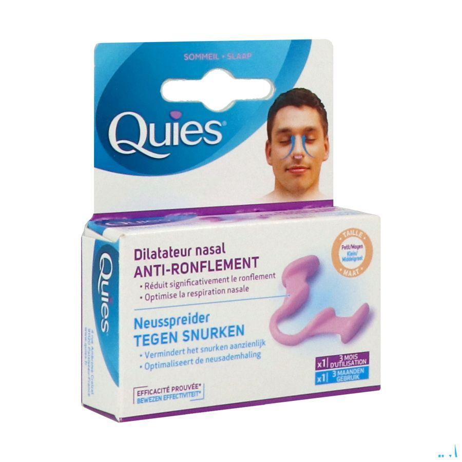 Quies Anti ronflement Dilateur Nasal Petit/moyen 1  -  Quies