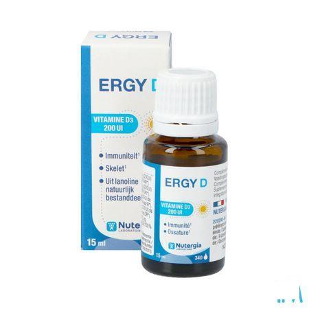 Ergy D Flacon 15 ml  -  Lab. Nutergia