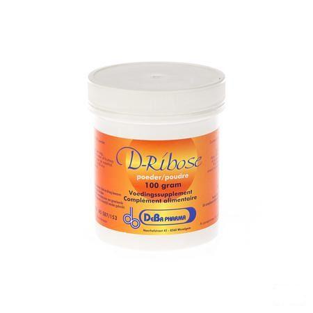 Ribose Poeder Oplosbaar 100 gr  -  Deba Pharma