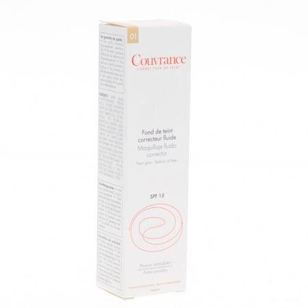 Avene Couvrance Fdt Fluide 01 Porcelaine 30 ml  -  Avene