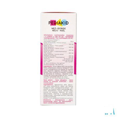 Pediakid Neus Keel Drink Oplossing Flacon 125 ml