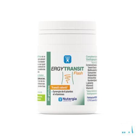 Ergytransit FlaShampooing Caps 30  -  Laboratoire Nutergia