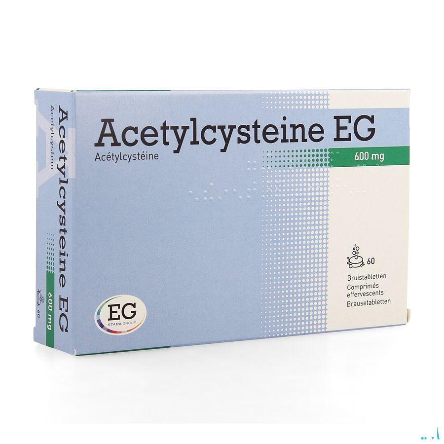 Acetylcysteine EG 600 mg Bruistabletten 60x600 mg  -  EG