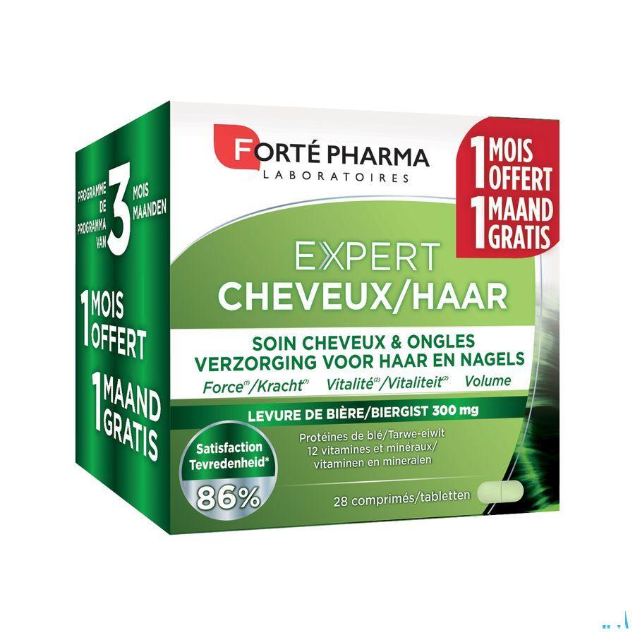 Expert Cheveux Tripack Comprimes 3x28  -  Forte Pharma