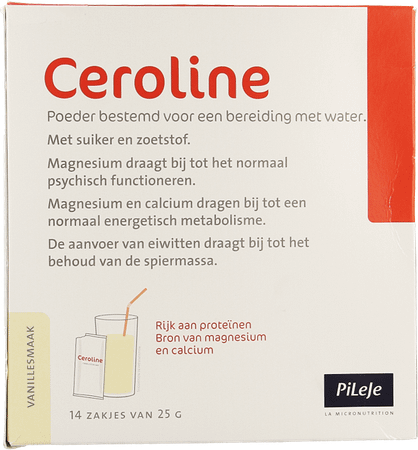 Ceroline Vanille Poeder Zakje 14x25 gr  -  Pileje
