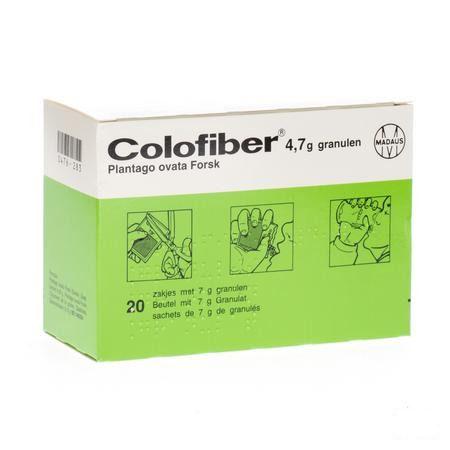 Colofiber Zakjes Gran. 20 X 7 Gr