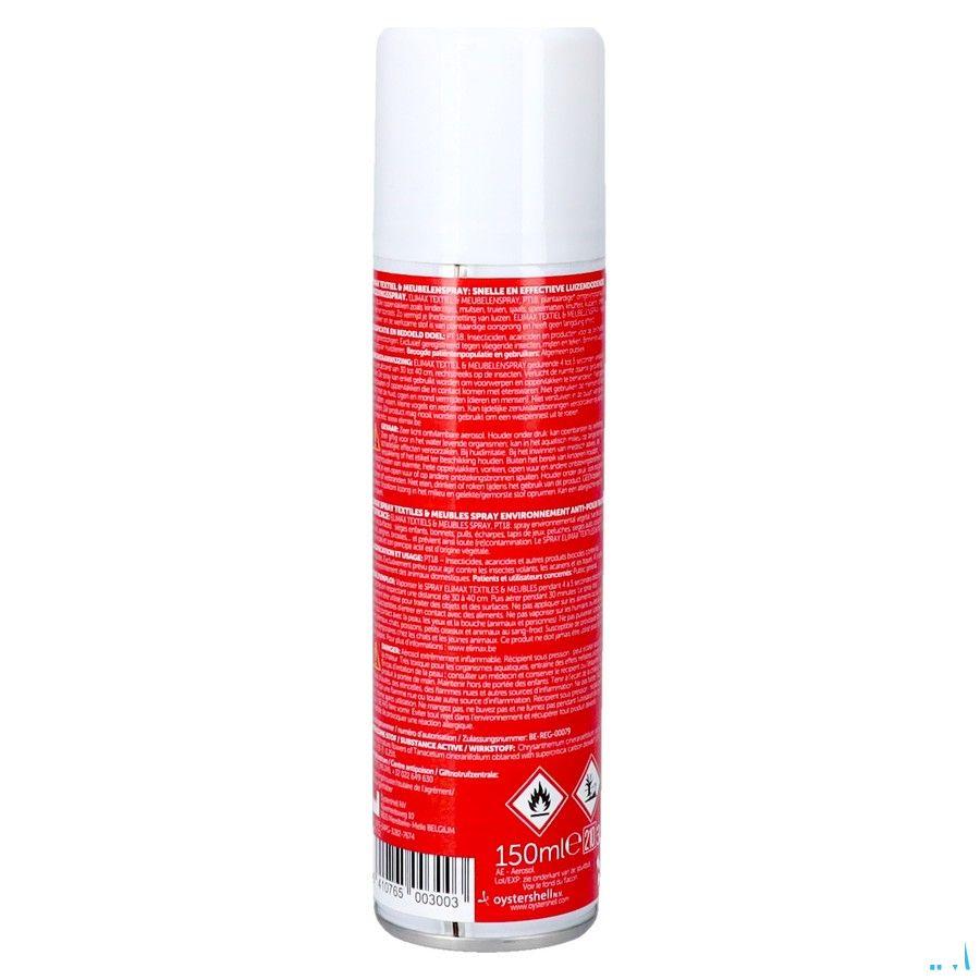 Elimax Anti-luizen Spray Textiel & Meubelen 150 ml