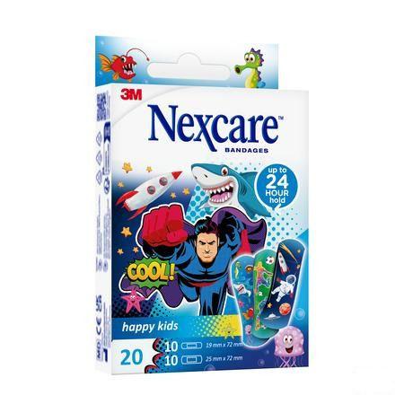 Nexcare Happy Kids Boys 20  -  3M