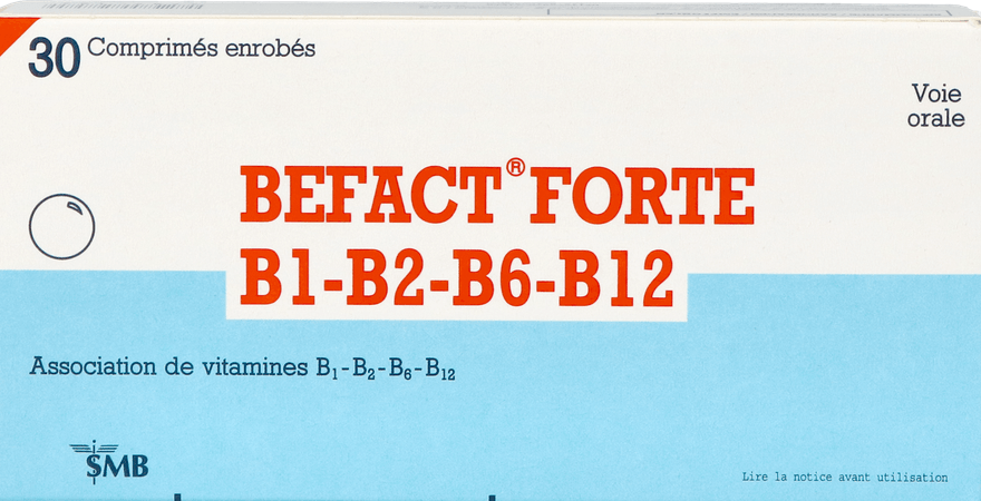 Befact Forte B1-B2-B6-B12 Omhulde Tabl 30