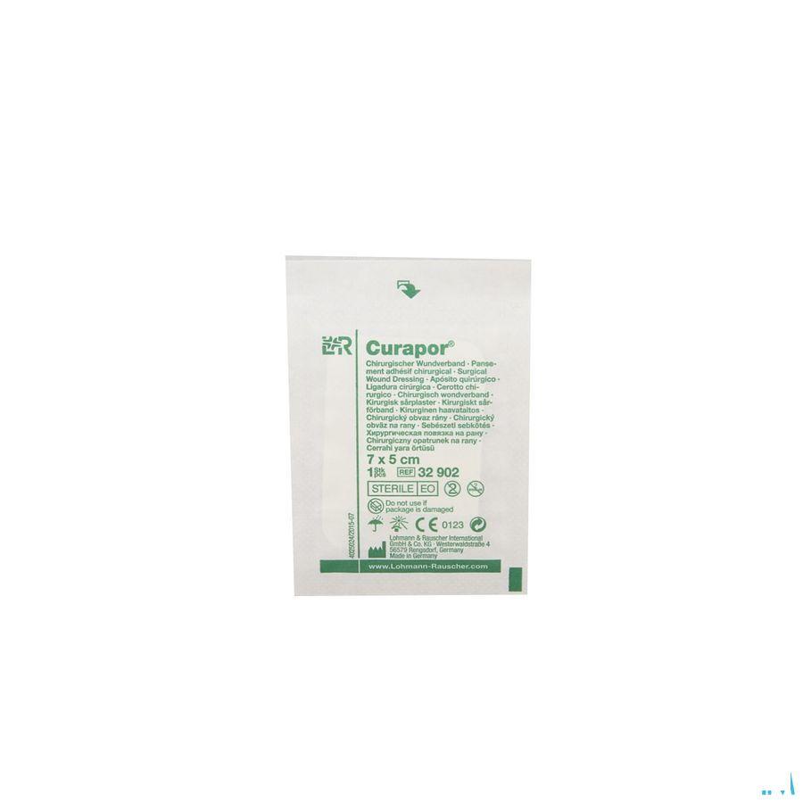 Curapor Pansement Chirurg. Sterile 7cmx 5cm 5 32902  -  Lohmann & Rauscher