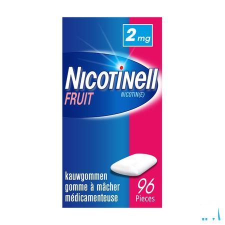 Nicotinell Fruit Gomme Macher-kauwgom 96x2 mg