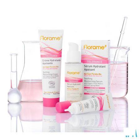 Florame Creme Hydratante Apaisante Riche Bio 50 ml  -  Natur'Inov