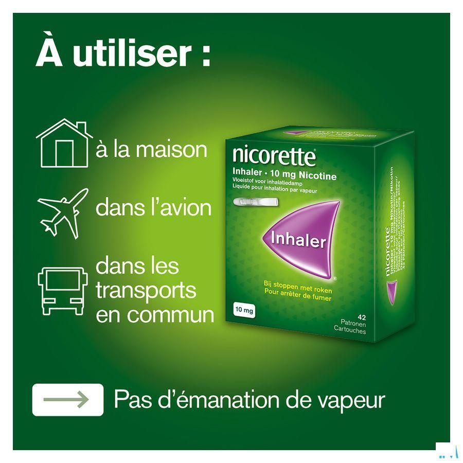 Nicorette Inhaler 10 mg 42 + mondstuk