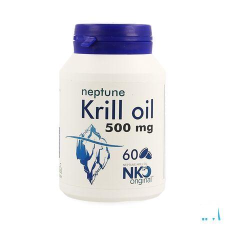 Soria Neptune Krill Oil 500 mg 60 Perles  -  Soria Bel