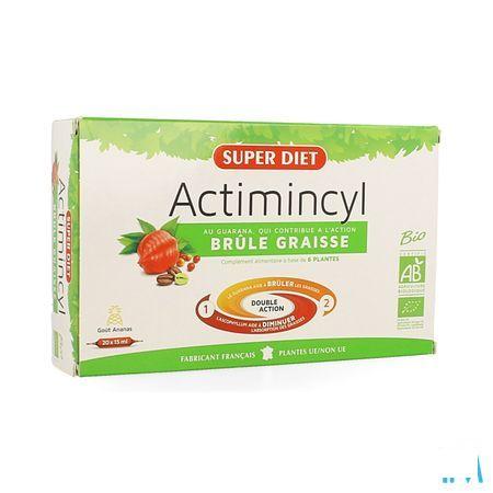 Super Diet Actimincyl Bio Ampoule 20x15 ml  -  Superdiet Laboratoires