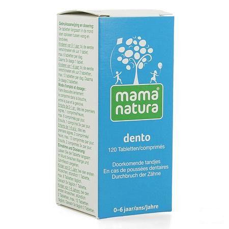 Mama Natura Dento 120 Tabletjes  -  VSM