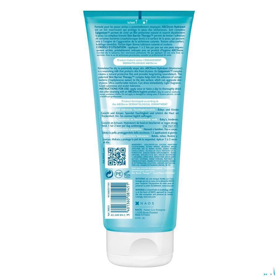 Bioderma Abc Derm Hydra Melk Tube 200 ml