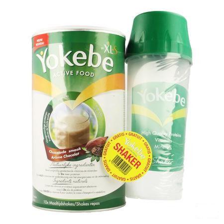 Yokebe By Xls Chocolade 500 gr + Shaker