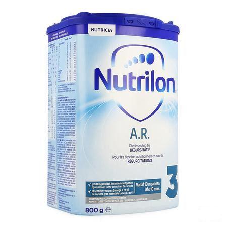 Nutrilon Ar3 Opvolgmelk Anti regurgitatie Poeder 800 gr  -  Nutricia