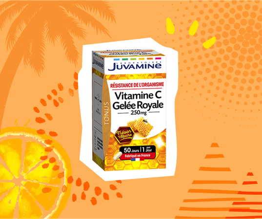Juvamine Vitamine C Gelee Royale Caps 50  -  Urgo Healthcare