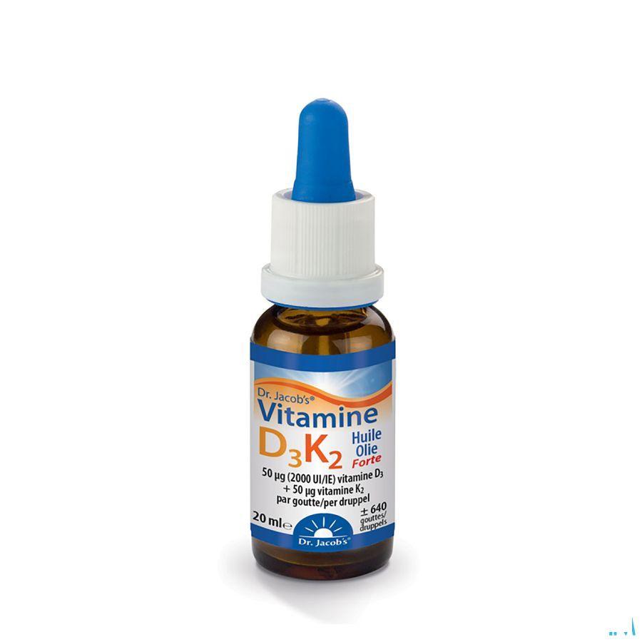 Vitamine D3 K2 Forte Fl 20 ml