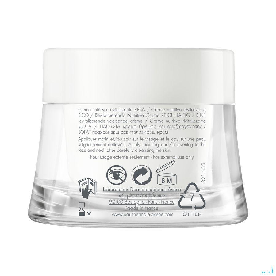 Avene Les Essentiels Rijke Revit. Voedende Creme 50 ml  -  Avene