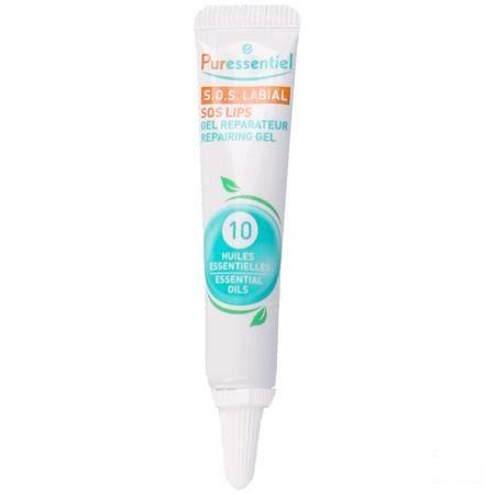 Puressentiel Sos Lippen Gel 10 Essentiele Olie 5 ml  -  Puressentiel