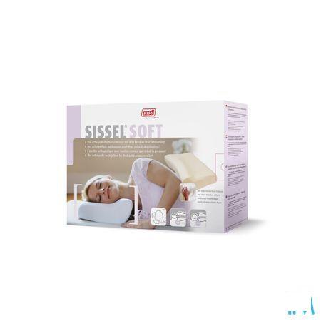 Sissel Soft Hoofdkussen Visco-elast + overtr.fluweel  -  Sissel