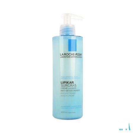 Lipikar Overvet Douche Creme Tegen Uitdrogen400 ml  -  La Roche-Posay