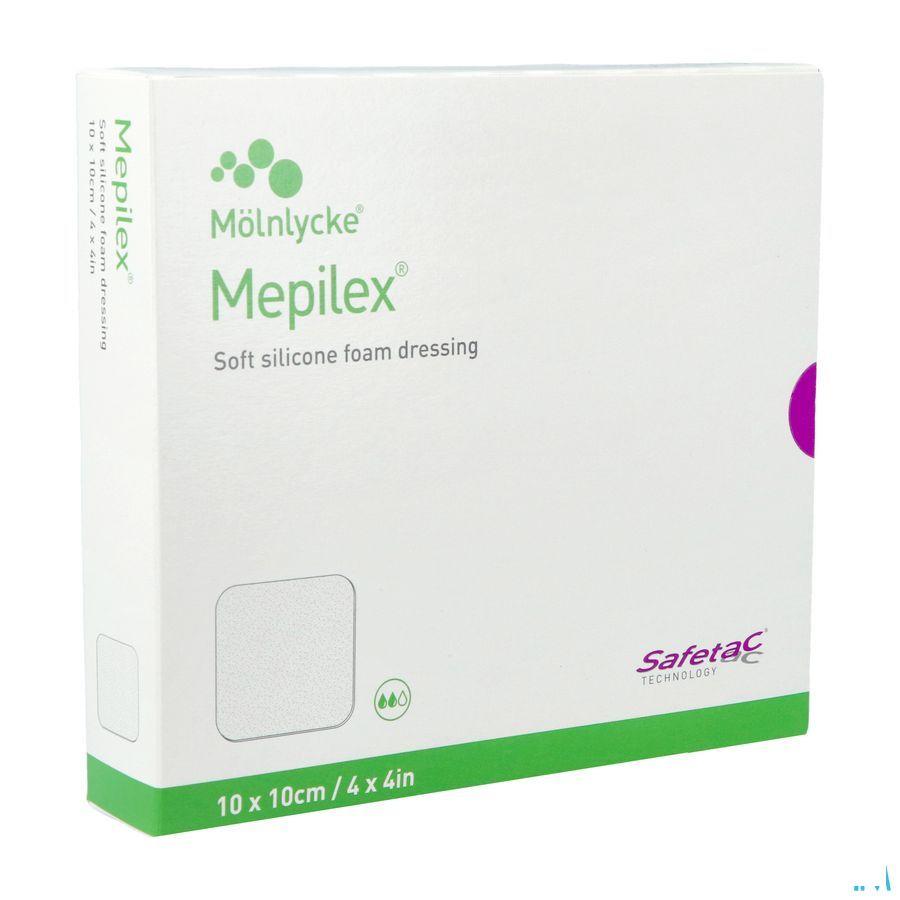 Mepilex Pansement Mousse Sil Abs Ster 10x10cm 5 294100  -  Molnlycke Healthcare