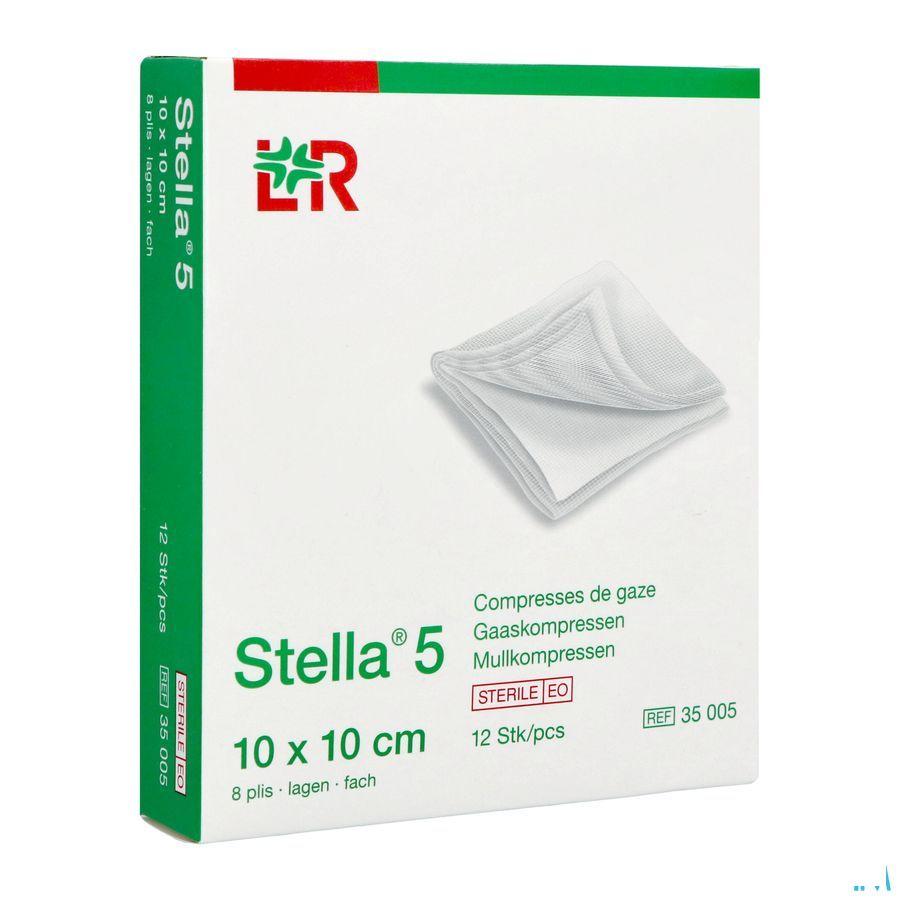 Stella 5 Compresse Sterile 10x10cm 12 35005  -  Lohmann & Rauscher