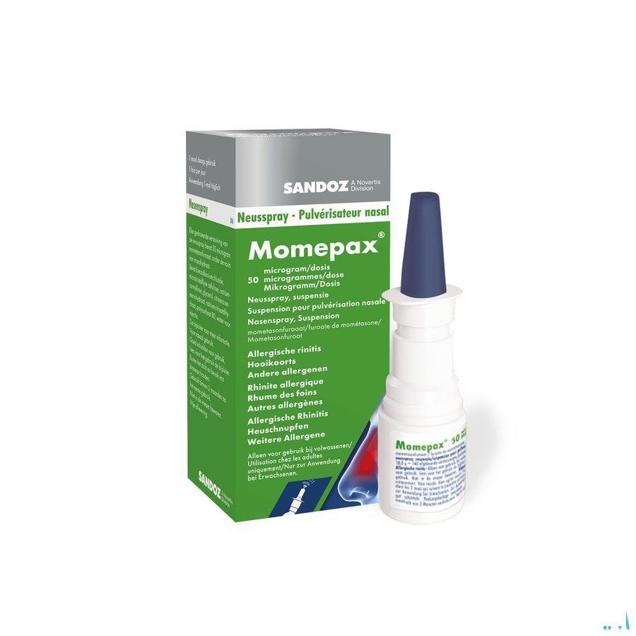 Momepax 50Mcg Susp Pulv Nasal 1X140 Doses