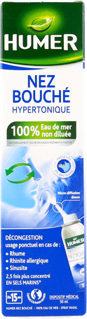 Humer Spray Hypertonisch Volwassen 50 ml  -  Urgo Healthcare